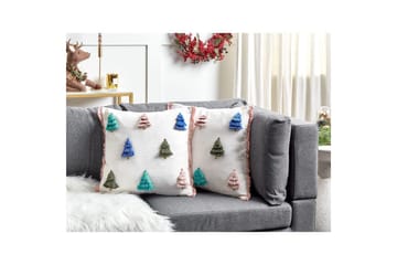 Prydnadskuddar Skimmia set om 2 - Inredning - Dekoration & inredningsdetaljer - Julpynt & juldekoration - Jultextil - Julduk & jullöpare