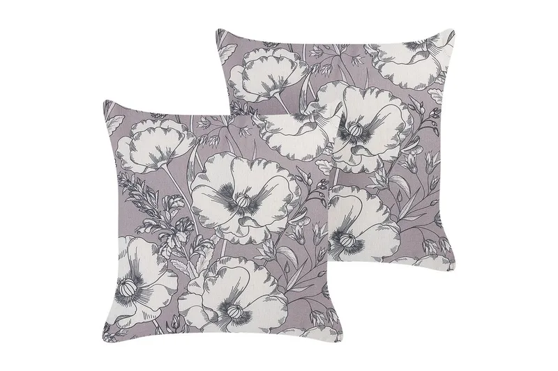 Prydnadskuddar Sophora set om 2