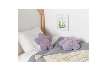 Prydnadskuddar Sorrel set om 2 Violett/Vit/Rosa - Violett/Vit/Rosa - Textil & mattor - Kudde & kuddfodral - Prydnadskudde & soffkudde