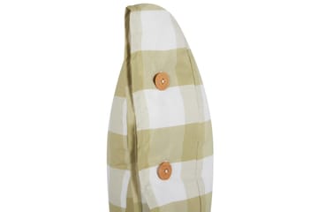 Prydnadskuddar Tamnine set om 2 Grön/Vit, Fyrkantig - Grön/Vit, Fyrkantig - Textil & mattor - Kudde & kuddfodral - Prydnadskudde & soffkudde