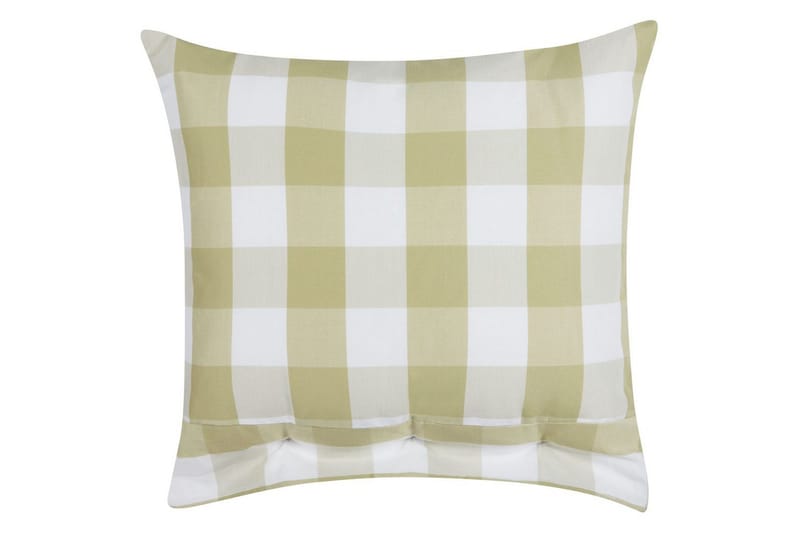 Prydnadskuddar Tamnine set om 2 Grön/Vit, Fyrkantig - Grön/Vit, Fyrkantig - Textil & mattor - Kudde & kuddfodral - Prydnadskudde & soffkudde