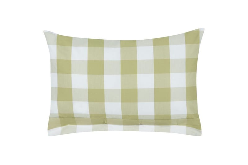 Prydnadskuddar Tamnine set om 2 Grön/Vit, Rektangulär - Grön/Vit, Rektangulär - Textil & mattor - Kudde & kuddfodral - Prydnadskudde & soffkudde