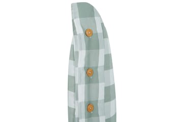 Prydnadskuddar Tamnine set om 2 Mintgrön/Vit, Rektangulär - Mintgrön/Vit, Rektangulär - Textil & mattor - Kudde & kuddfodral - Prydnadskudde & soffkudde