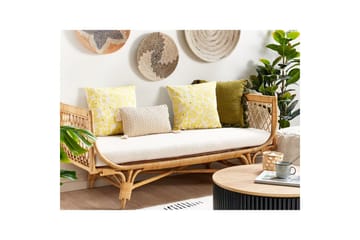 Prydnadskuddar Triteleia set om 2 Gul/Beige/Guld - Gul/Beige/Guld - Textil & mattor - Kudde & kuddfodral - Prydnadskudde & soffkudde