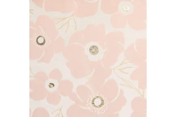 Prydnadskuddar Triteleia set om 2 Rosa/guld/beige - Rosa/guld/beige - Textil & mattor - Kudde & kuddfodral - Prydnadskudde & soffkudde