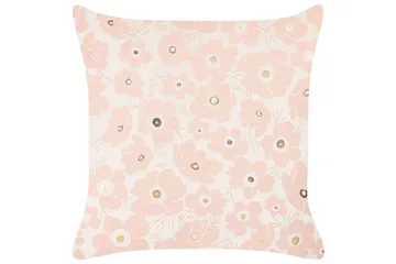 Prydnadskuddar Triteleia set om 2 Rosa/guld/beige - Rosa/guld/beige - Textil & mattor - Kudde & kuddfodral - Prydnadskudde & soffkudde