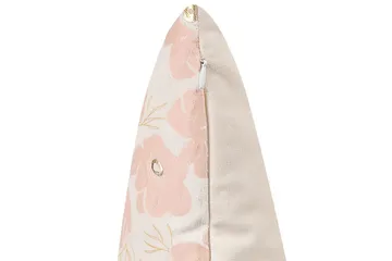 Prydnadskuddar Triteleia set om 2 Rosa/guld/beige - Rosa/guld/beige - Textil & mattor - Kudde & kuddfodral - Prydnadskudde & soffkudde