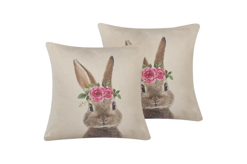 Prydnadskuddar Tulipa set om 2