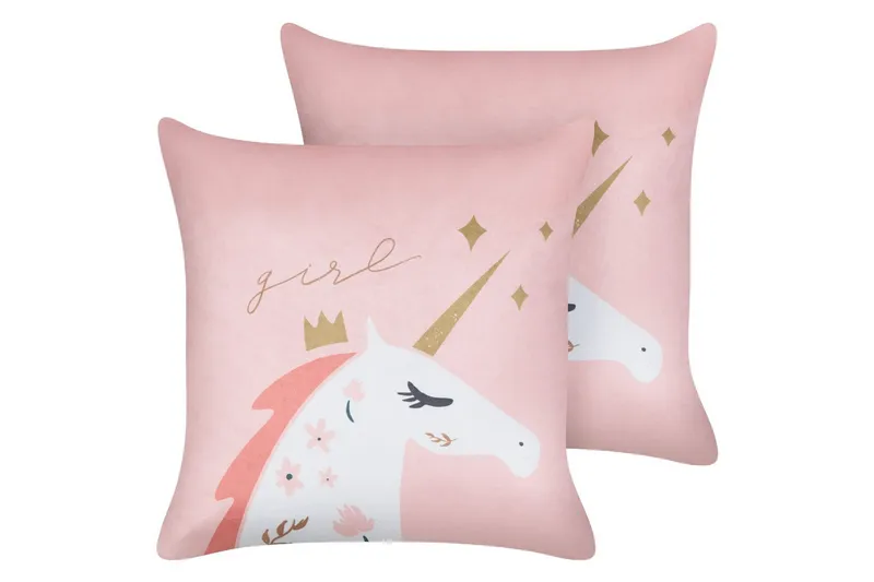 Prydnadskuddar Uniola set om 2