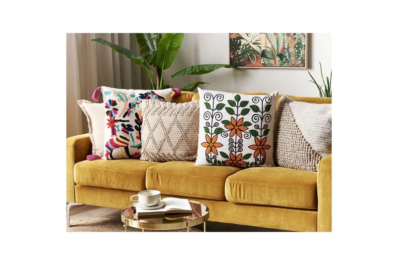 Prydnadskuddar Vellore set om 2 - Textil & mattor - Kudde & kuddfodral - Kudde utomhus