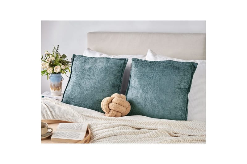 Prydnadskuddar Verpis set om 2 Blå - Blå - Textil & mattor - Kudde & kuddfodral - Prydnadskudde & soffkudde