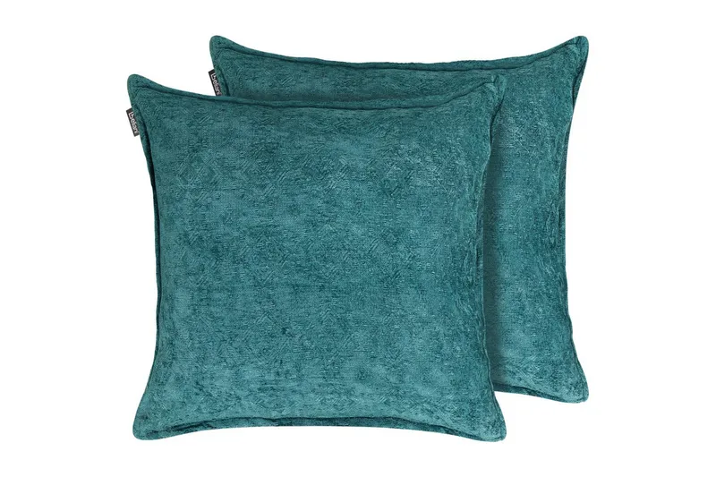 Prydnadskuddar Verpis set om 2 Blågrön - Blågrön - Textil & mattor - Kudde & kuddfodral - Prydnadskudde & soffkudde