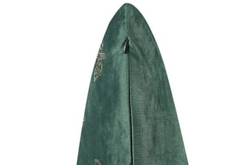 Prydnadskuddar Yuzuri set om 2 Grön/guld - Grön/guld - Textil & mattor - Kudde & kuddfodral - Prydnadskudde & soffkudde