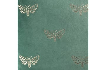 Prydnadskuddar Yuzuri set om 2 Grön/guld - Grön/guld - Textil & mattor - Kudde & kuddfodral - Prydnadskudde & soffkudde
