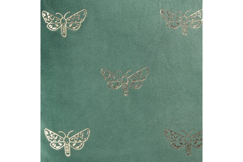 Prydnadskuddar Yuzuri set om 2 Grön/guld - Grön/guld - Textil & mattor - Kudde & kuddfodral - Prydnadskudde & soffkudde