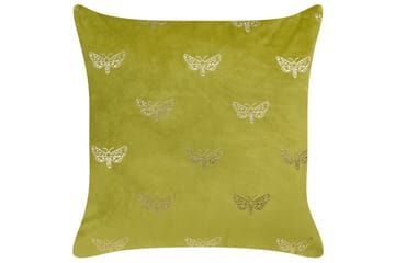 Prydnadskuddar Yuzuri set om 2 Ljusgrön/guld - Ljusgrön/guld - Textil & mattor - Kudde & kuddfodral - Prydnadskudde & soffkudde