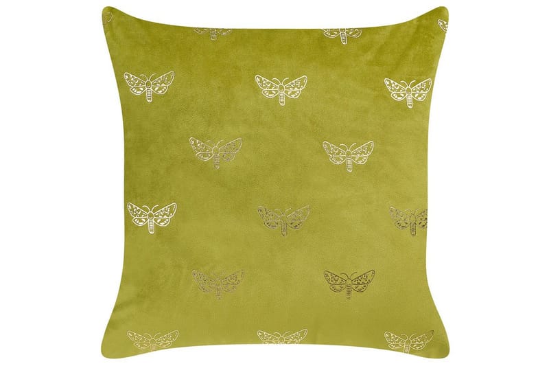 Prydnadskuddar Yuzuri set om 2 Ljusgrön/guld - Ljusgrön/guld - Textil & mattor - Kudde & kuddfodral - Prydnadskudde & soffkudde