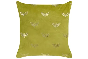 Prydnadskuddar Yuzuri set om 2 Ljusgrön/guld - Ljusgrön/guld - Textil & mattor - Kudde & kuddfodral - Prydnadskudde & soffkudde
