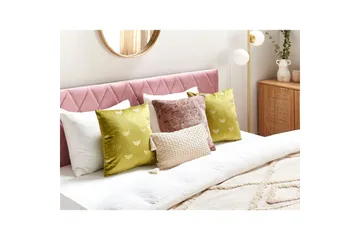 Prydnadskuddar Yuzuri set om 2 Ljusgrön/guld - Ljusgrön/guld - Textil & mattor - Kudde & kuddfodral - Prydnadskudde & soffkudde