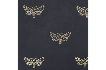 Prydnadskuddar Yuzuri set om 2 Svart/guld - Svart/guld - Textil & mattor - Kudde & kuddfodral - Prydnadskudde & soffkudde