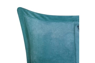 Prydnadskuddar Zinnia set om 2 Blå, Fyrkantig - Blå, Fyrkantig - Textil & mattor - Kudde & kuddfodral - Prydnadskudde & soffkudde