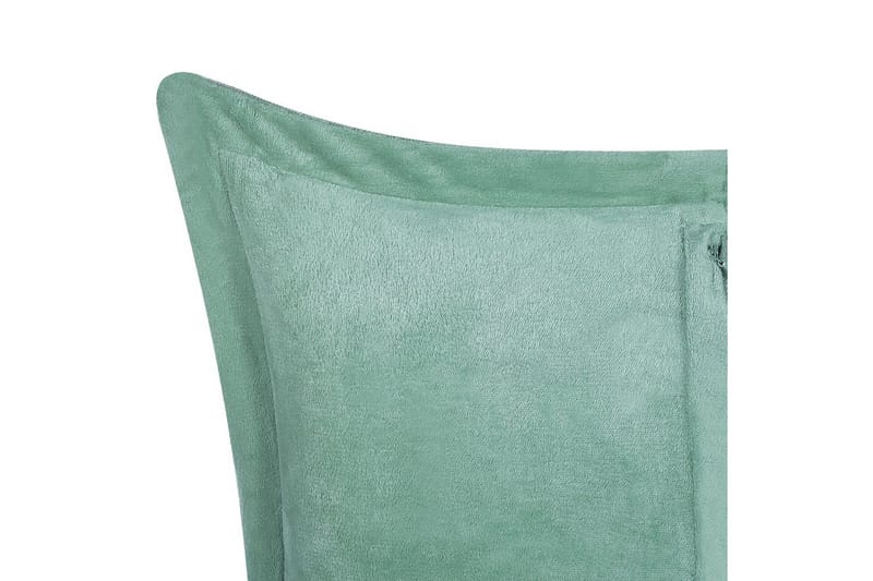 Prydnadskuddar Zinnia set om 2 Grön, Fyrkantig - Grön, Fyrkantig - Textil & mattor - Kudde & kuddfodral - Prydnadskudde & soffkudde