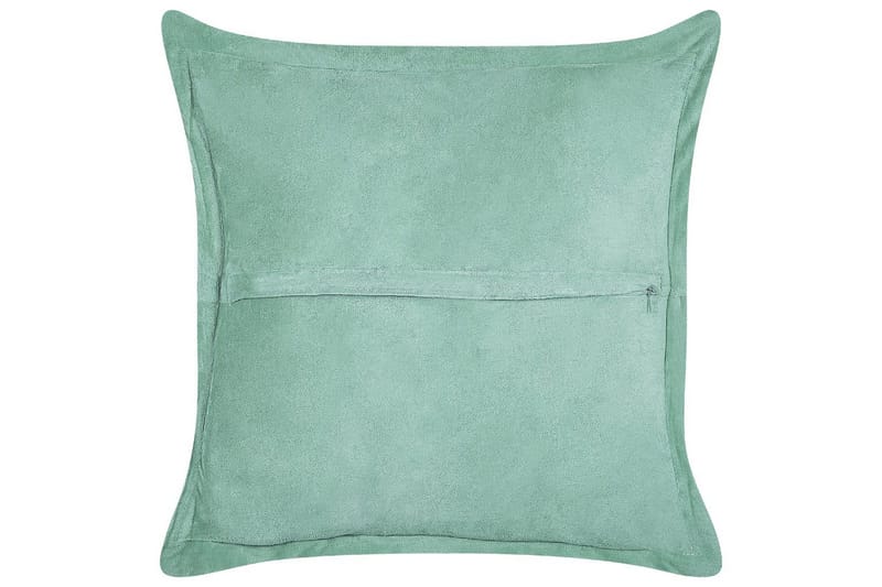 Prydnadskuddar Zinnia set om 2 Grön, Fyrkantig - Grön, Fyrkantig - Textil & mattor - Kudde & kuddfodral - Prydnadskudde & soffkudde