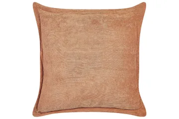 Prydnadskuddar Zinnia set om 2 Orange, Fyrkantig - Orange, Fyrkantig - Textil & mattor - Kudde & kuddfodral - Prydnadskudde & soffkudde