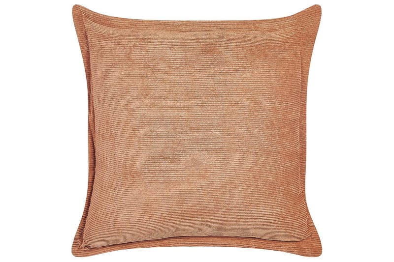 Prydnadskuddar Zinnia set om 2 Orange, Fyrkantig - Orange, Fyrkantig - Textil & mattor - Kudde & kuddfodral - Prydnadskudde & soffkudde