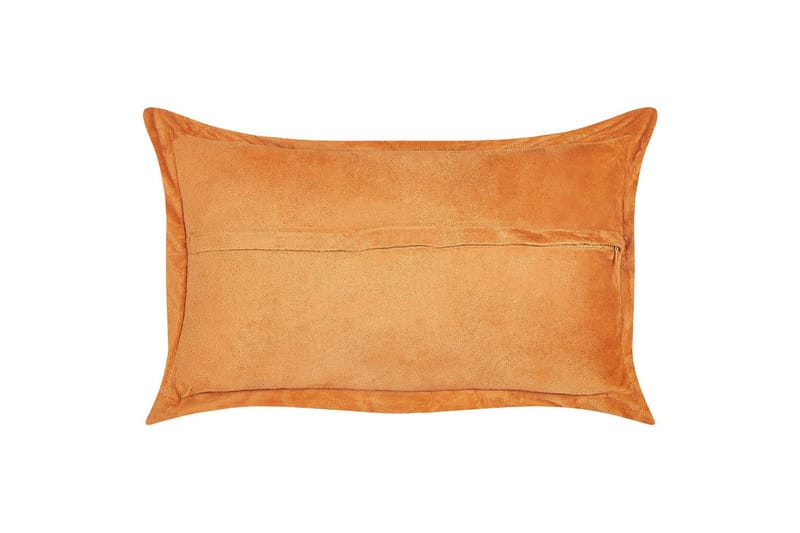 Prydnadskuddar Zinnia set om 2 Orange, Rektangulär - Orange, Rektangulär - Textil & mattor - Kudde & kuddfodral - Prydnadskudde & soffkudde