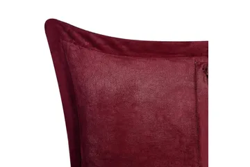 Prydnadskuddar Zinnia set om 2 Röd, Rektangulär - Röd, Rektangulär - Textil & mattor - Kudde & kuddfodral - Prydnadskudde & soffkudde