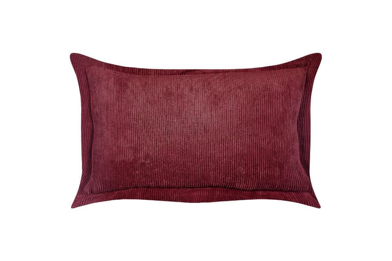 Prydnadskuddar Zinnia set om 2 Röd, Rektangulär - Röd, Rektangulär - Textil & mattor - Kudde & kuddfodral - Prydnadskudde & soffkudde