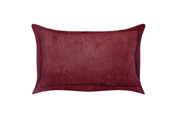 Prydnadskuddar Zinnia set om 2 Röd, Rektangulär - Röd, Rektangulär - Textil & mattor - Kudde & kuddfodral - Prydnadskudde & soffkudde