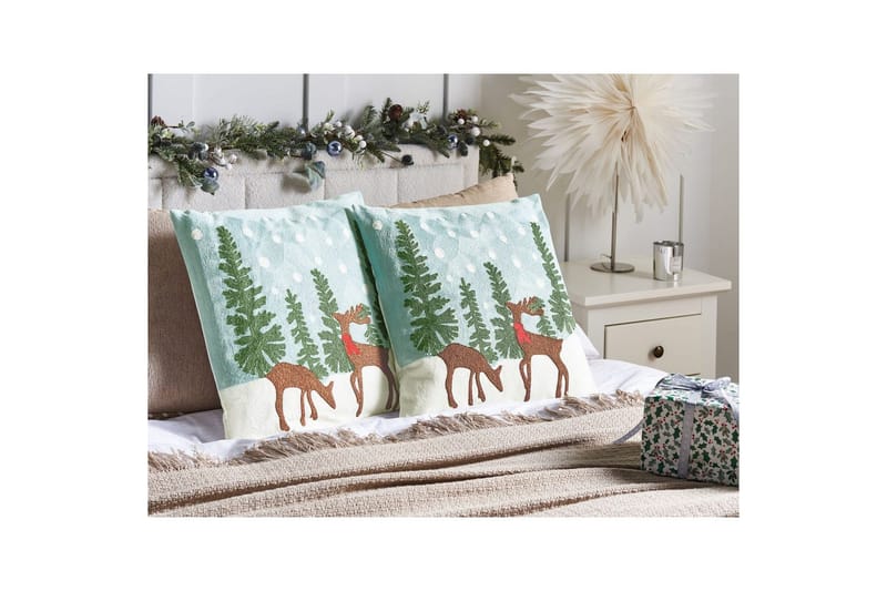 Prydnadskuddar Peppermint set om 2 - Textil & mattor - Kudde & kuddfodral - Prydnadskudde & soffkudde