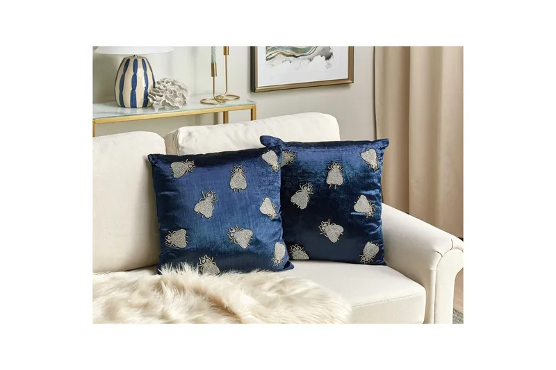 Prydnadskuddar Pentas set om 2 - Textil & mattor - Kudde & kuddfodral - Kudde utomhus