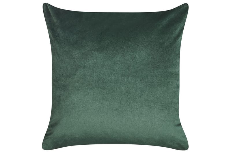 Prydnadskuddar Philodendron set om 2 Grön/guld - Grön/guld - Textil & mattor - Kudde & kuddfodral - Prydnadskudde & soffkudde