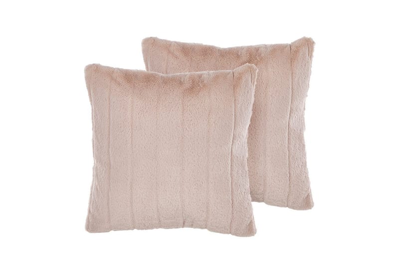 Prydnadskuddar Pumila set om 2 Rosa - Rosa - Textil & mattor - Kudde & kuddfodral - Prydnadskudde & soffkudde