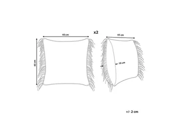 Prydnadskuddar Pattan set om 2 - Textil & mattor - Kudde & kuddfodral - Prydnadskudde & soffkudde