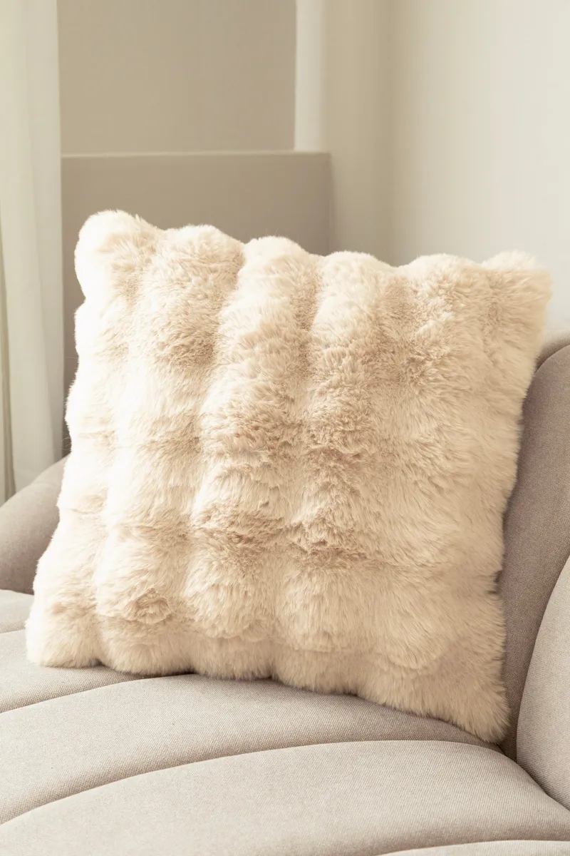Prydnadskudde Bubble 50x50 cm - Beige - Textil & mattor - Kudde & kuddfodral - Prydnadskudde & soffkudde