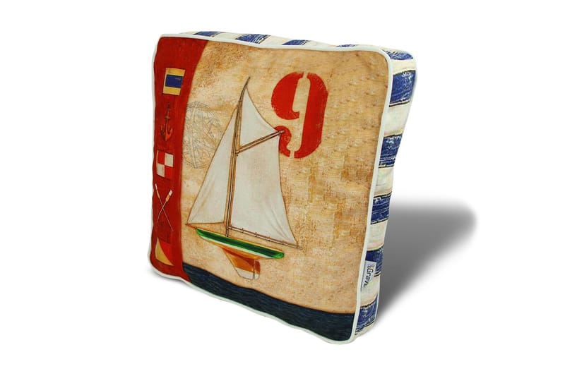 Gravel Kudde 42x42 cm, Multi