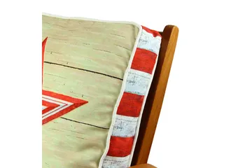 Gravel Kudde 42x42 cm - Röd/Vit - Textil & mattor - Kudde & kuddfodral - Prydnadskudde & soffkudde