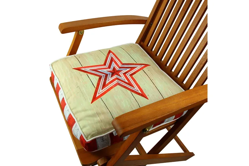 Gravel Kudde 42x42 cm - Röd/Vit - Textil & mattor - Kudde & kuddfodral - Prydnadskudde & soffkudde