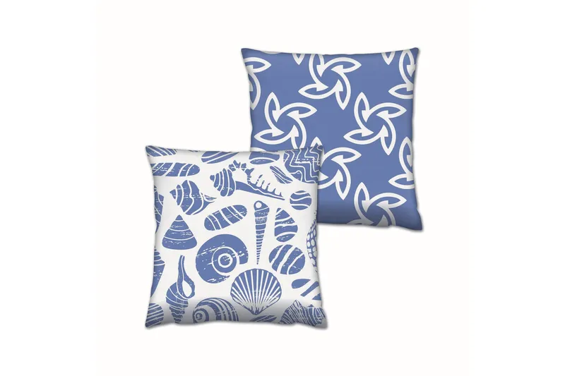 Gravel Kudde 43x43 cm 2-pack - Multi - Textil & mattor - Kudde & kuddfodral - Prydnadskudde & soffkudde