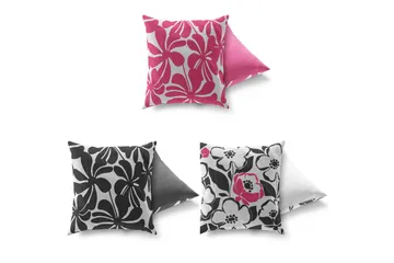Gravel Kudde 43x43 cm 3-pack - Multi - Textil & mattor - Kudde & kuddfodral - Prydnadskudde & soffkudde