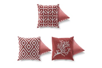 Gravel Kudde 43x43 cm 3-pack - Multi - Textil & mattor - Kudde & kuddfodral - Prydnadskudde & soffkudde