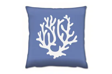 Gravel Kudde 43x43 cm - Blå/Vit - Textil & mattor - Kudde & kuddfodral - Prydnadskudde & soffkudde