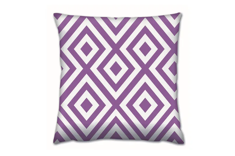 Gravel Kudde 43x43 cm, Lila