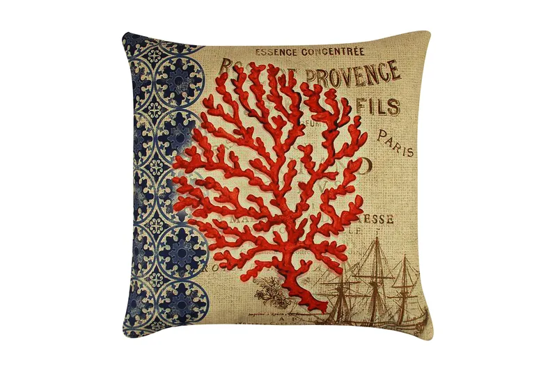 Gravel Kudde 43x43 cm, Multi