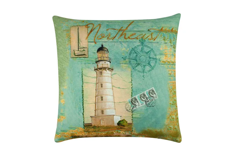 Gravel Kudde 43x43 cm, Multi