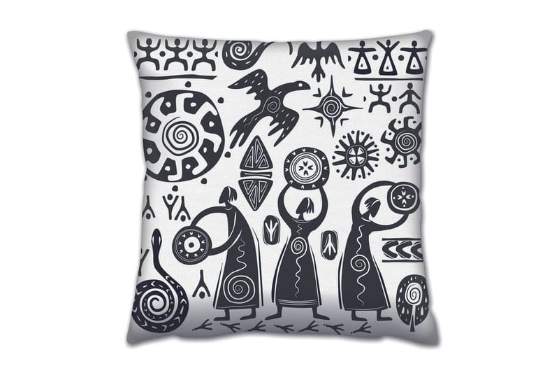 Gravel Kudde 43x43 cm, Multi